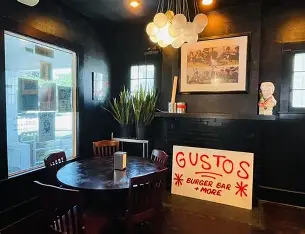 The Gustos patio in Fort Worth's Near Southside